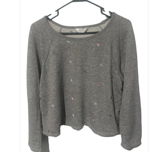 Splendid X Gray Malin Umbrella Sweatshirt. XS - Picture 2 of 9